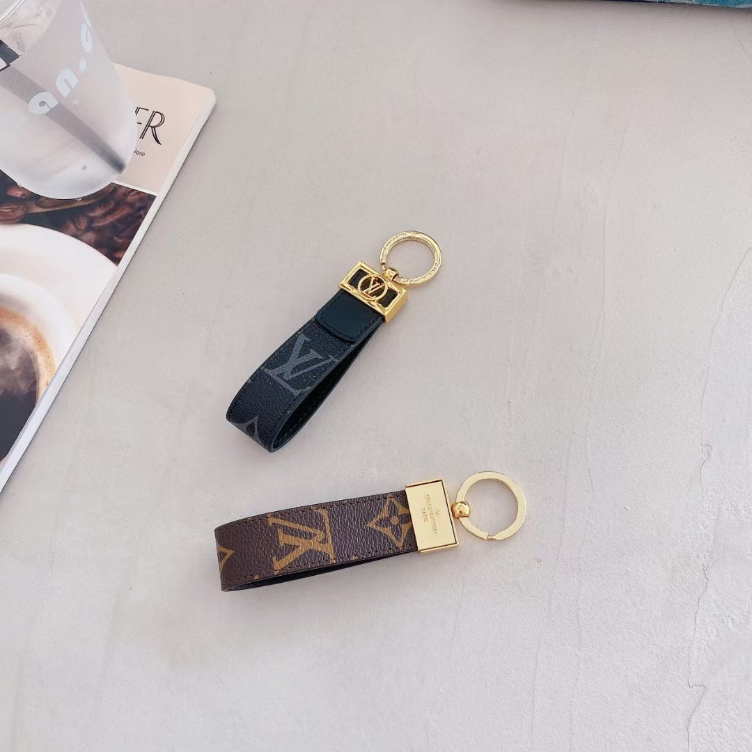 Louis Vuitton Leather Key Chain