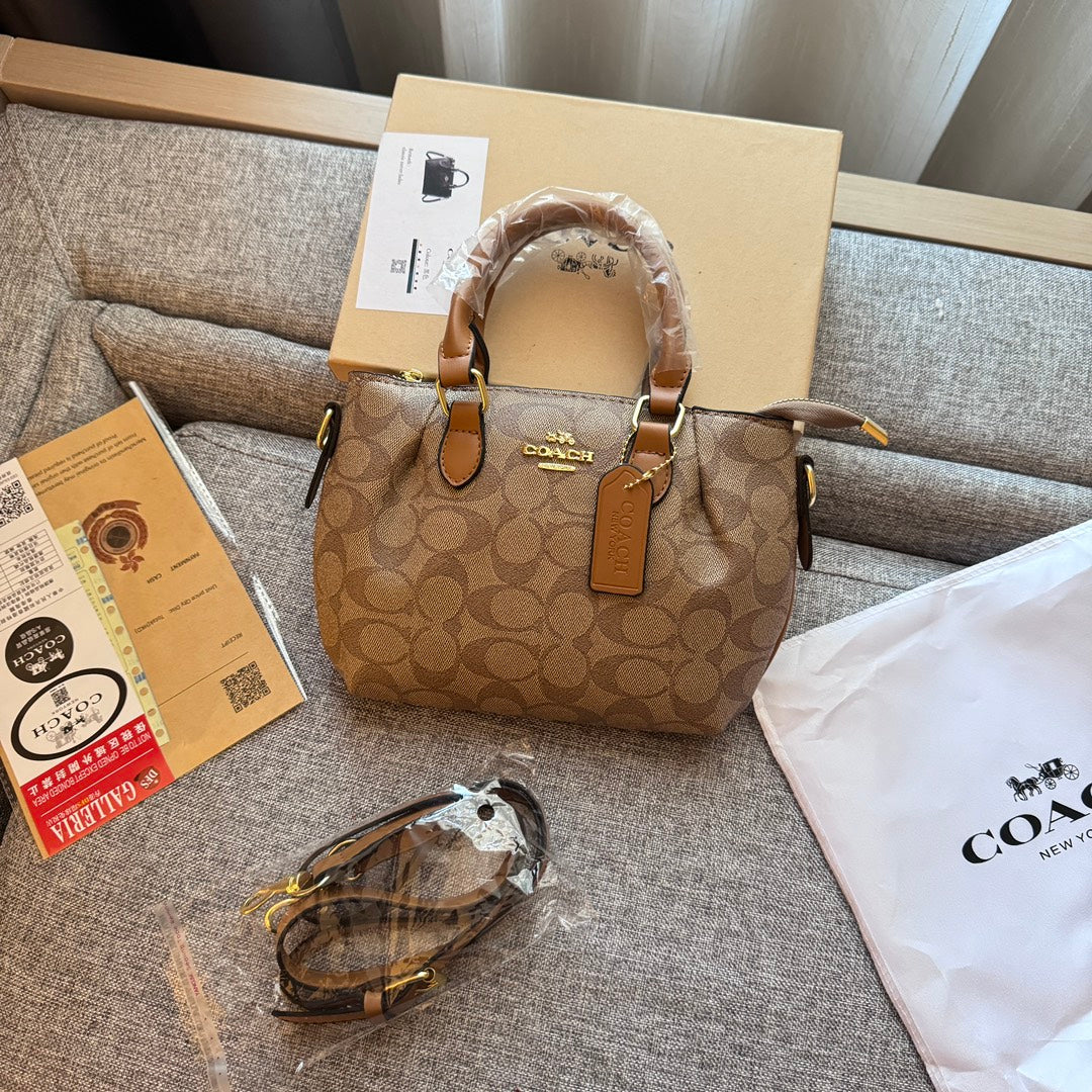 Luxe Texture Leather Handbag