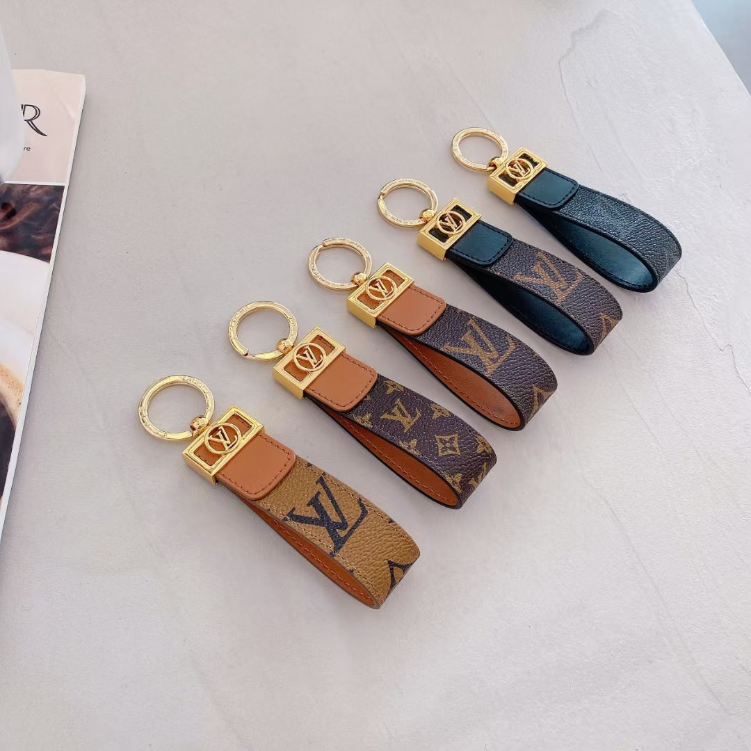 Louis Vuitton Leather Key Chain