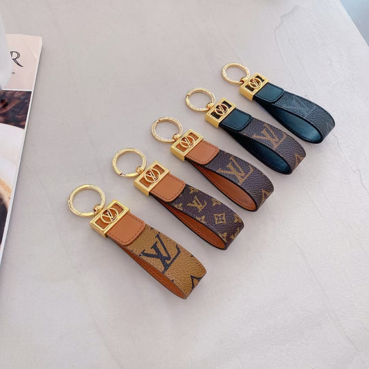 Louis Vuitton Leather Key Chain