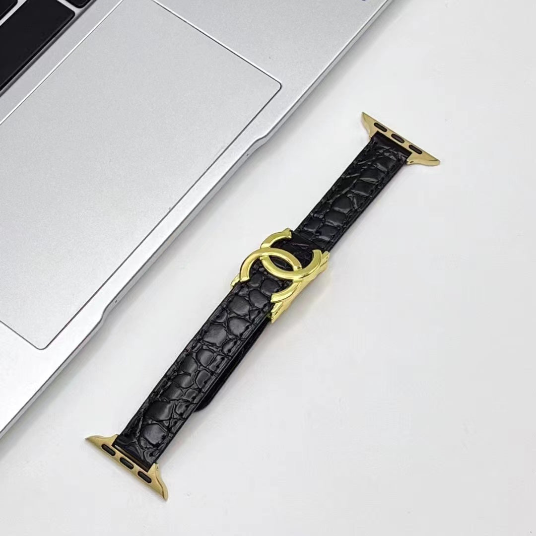 Double-C Leather Strap