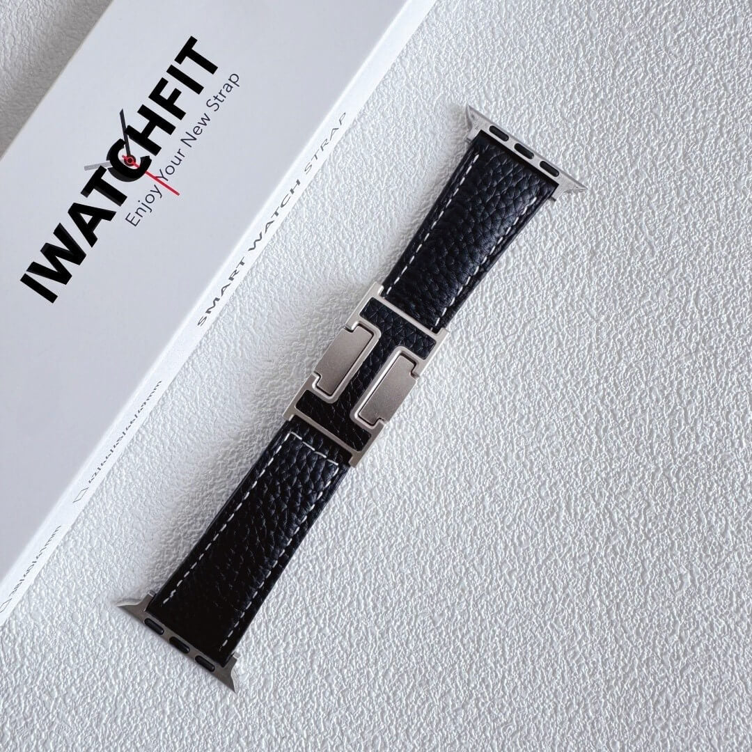Fashion H Leather Strap