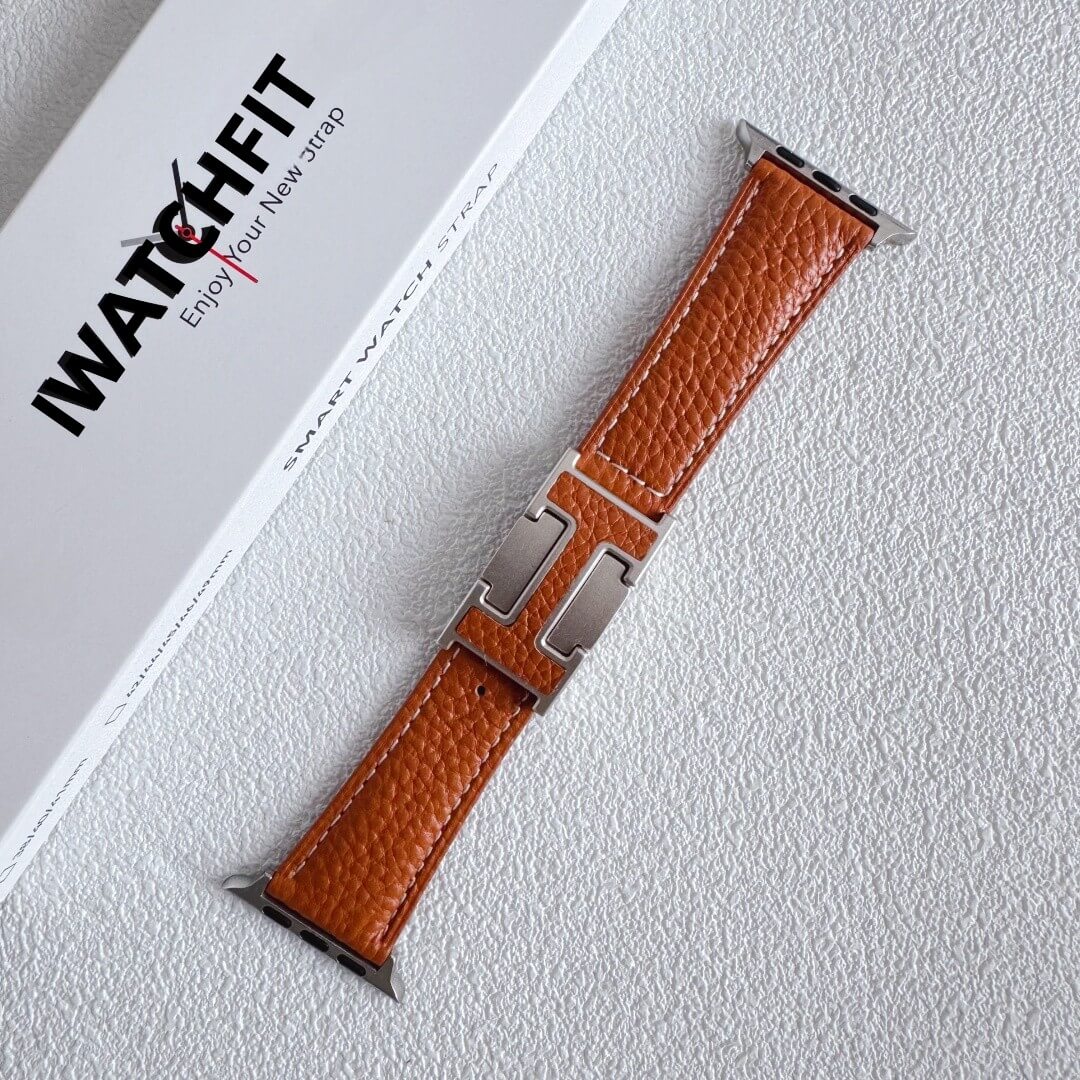Fashion H Leather Strap