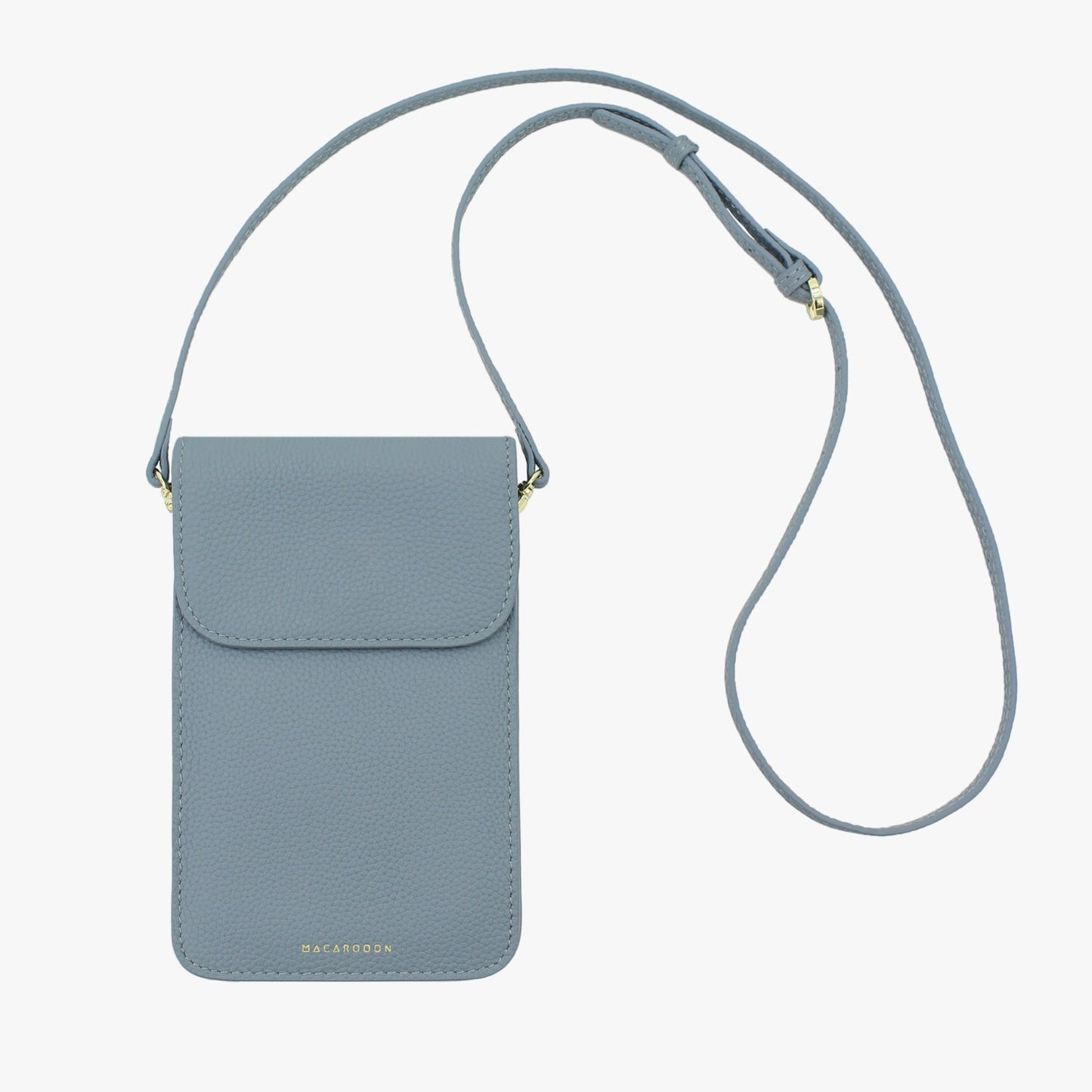 Leather Crossbody Phone Pouch