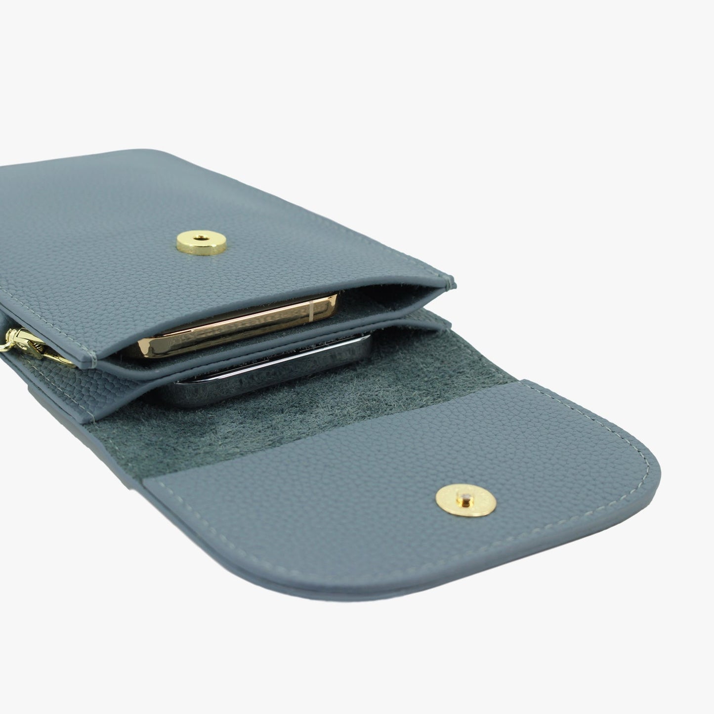 Leather Crossbody Phone Pouch