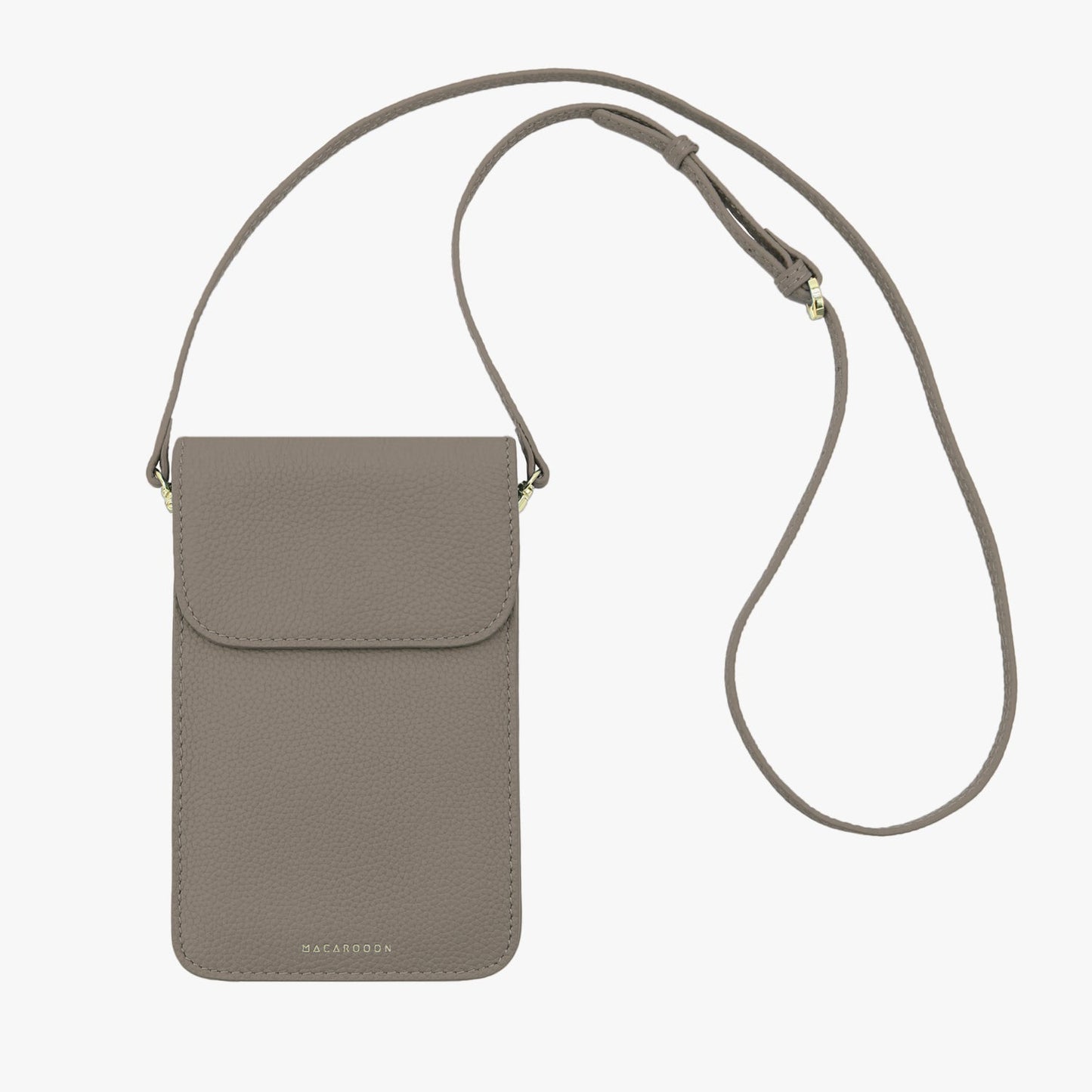 Leather Crossbody Phone Pouch
