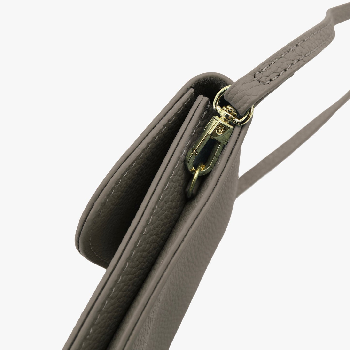 Leather Crossbody Phone Pouch