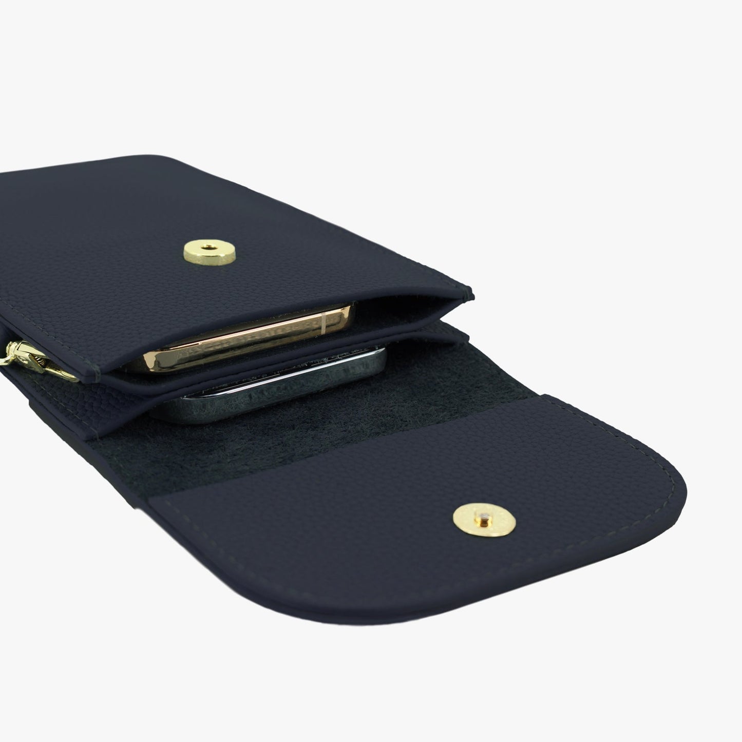 Leather Crossbody Phone Pouch