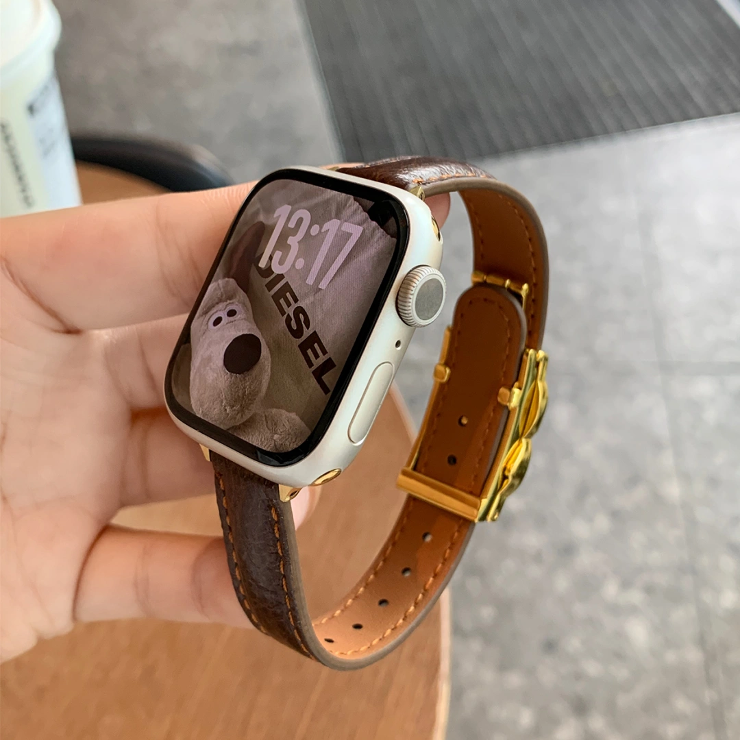 Double-C Leather Strap