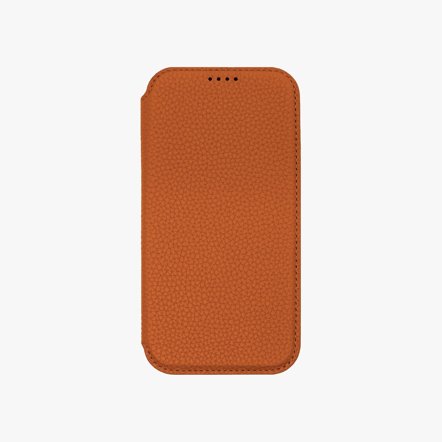 Sleek iPhone 16 Pro MagSafe Leather Flip Cover with Clear Case