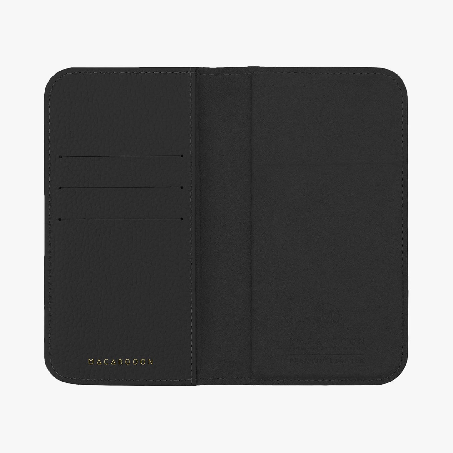 iPhone 17 Pro MagSafe Leather Flip Cover with Leather Case