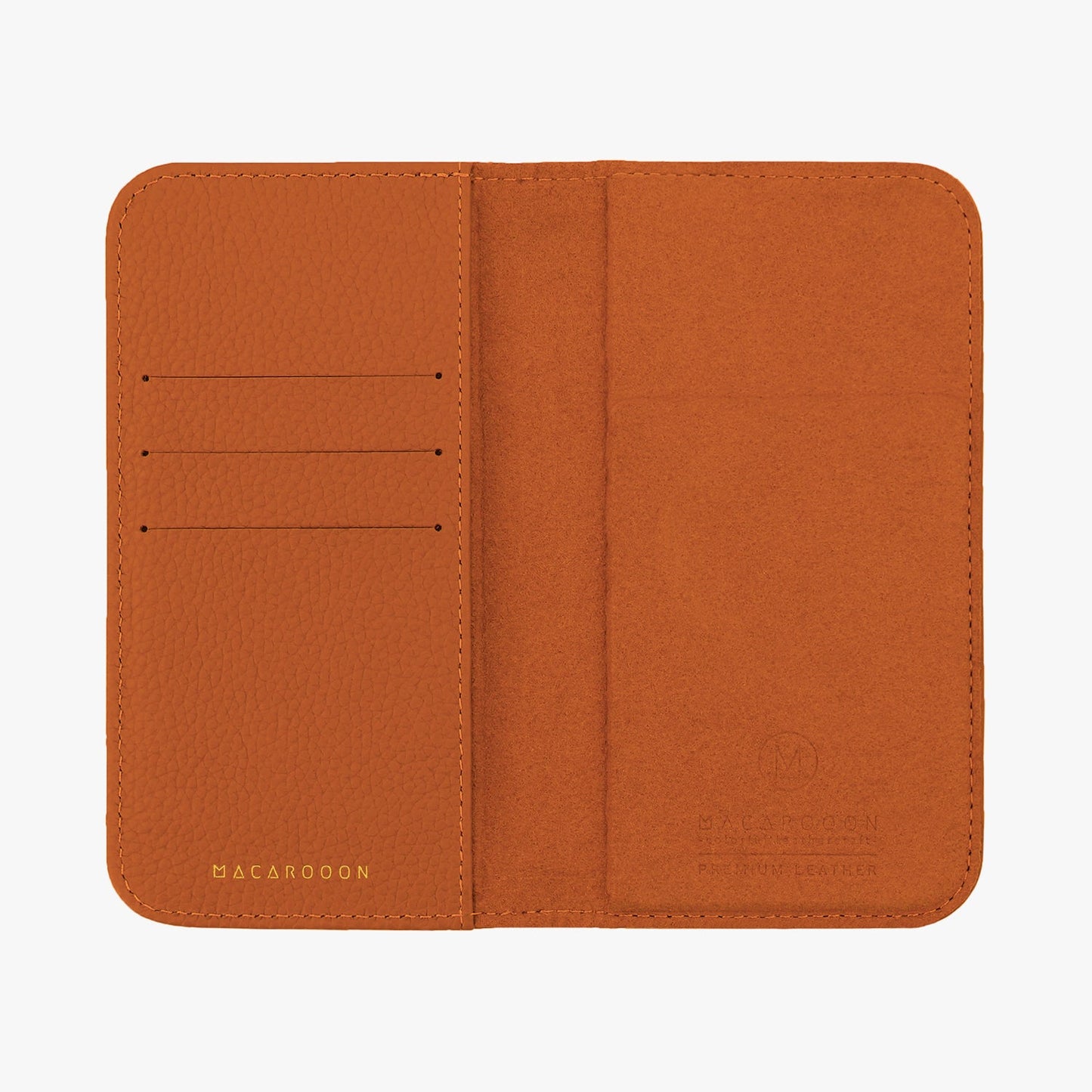 iPhone 17 Pro MagSafe Leather Flip Cover with Leather Case