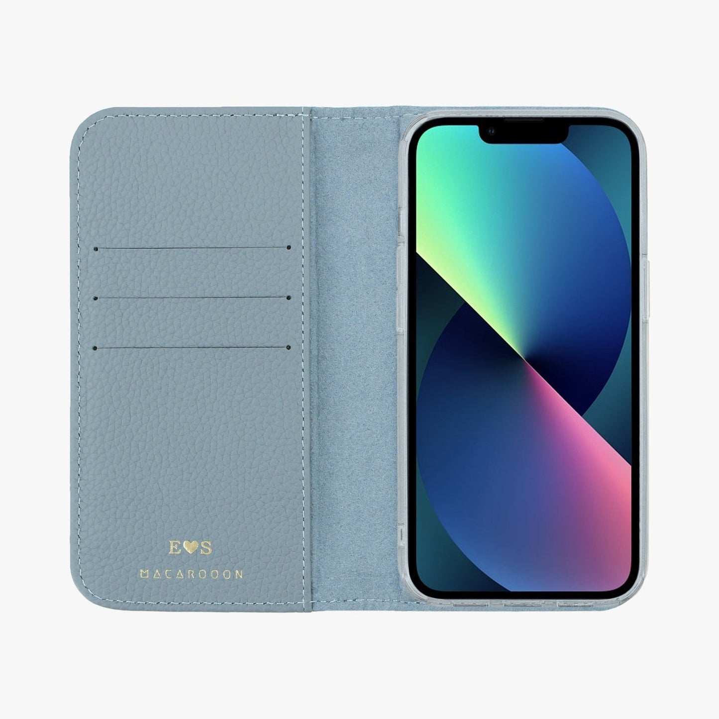 iPhone 17 Pro MagSafe Leather Flip Cover with Clear Case