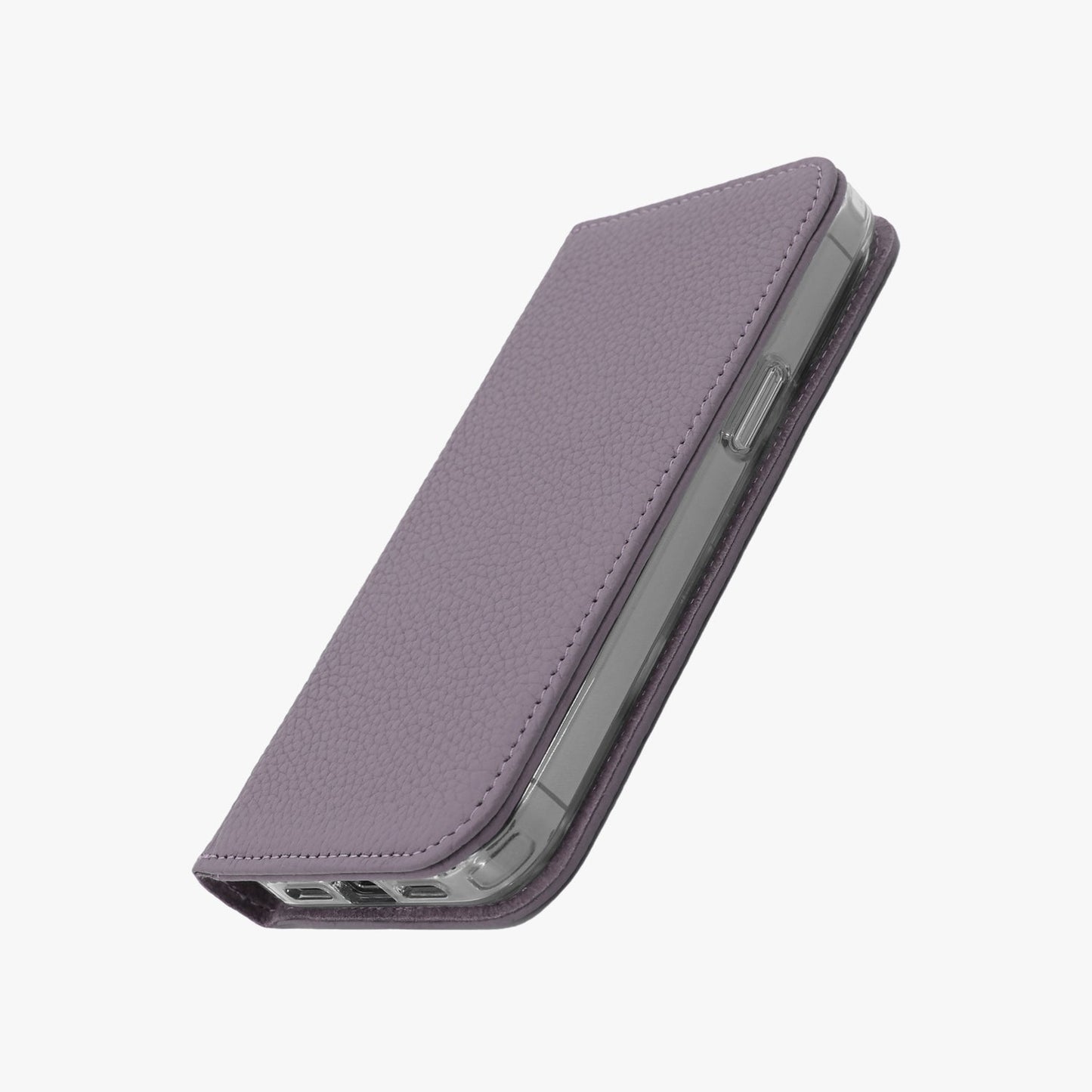 iPhone 17 Pro MagSafe Leather Flip Cover with Clear Case