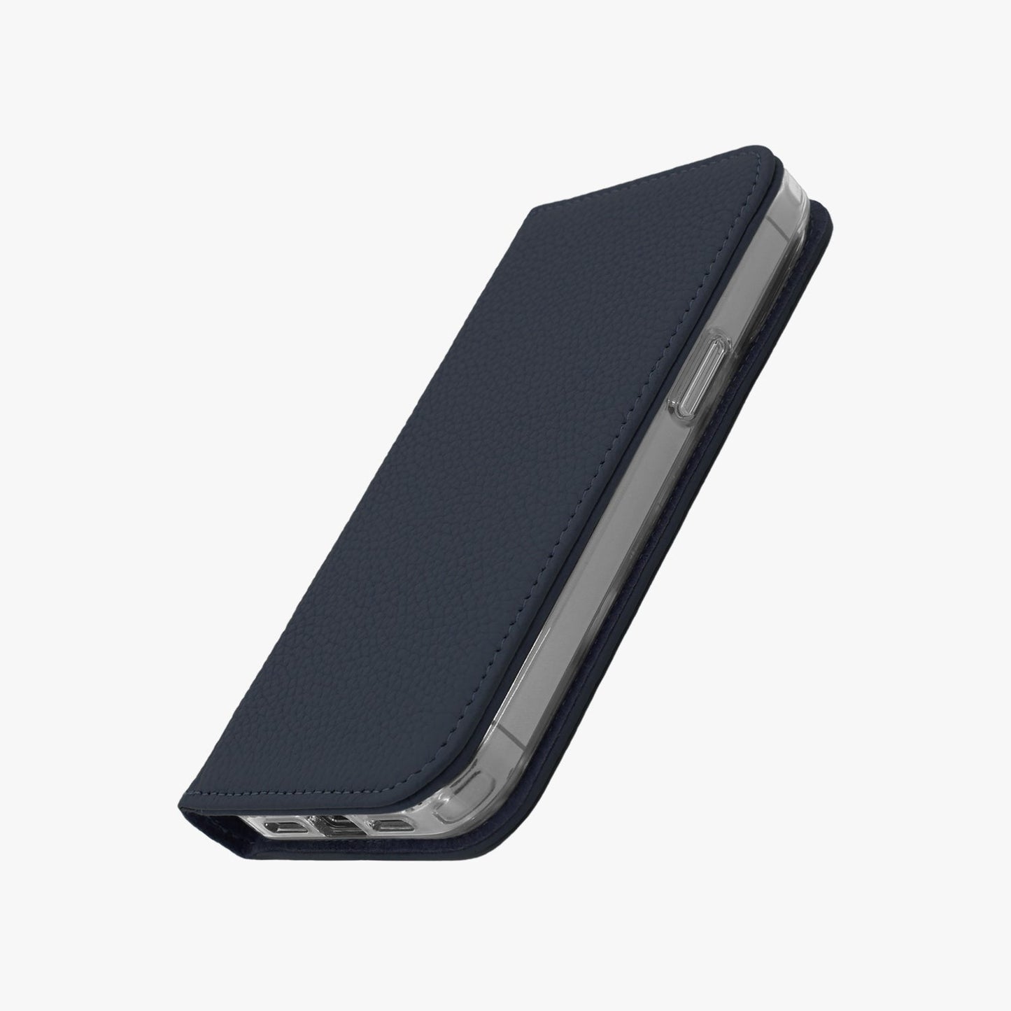 iPhone 17 Pro MagSafe Leather Flip Cover with Clear Case