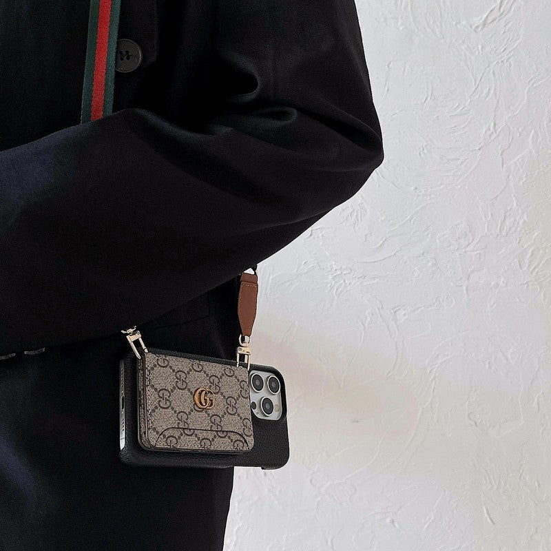Card Bag Crossbody Classic iPhone Case