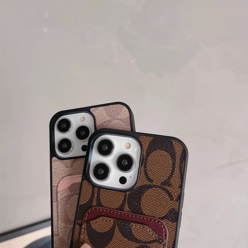 Coa Card Bag Leather iPhone Case