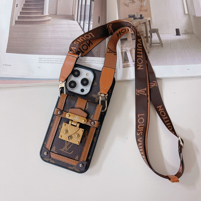 Lou Card Holder Chain iPhone Case