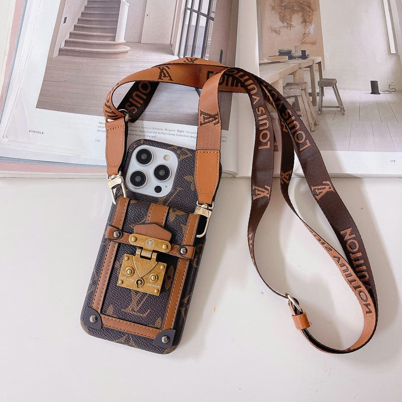 Lou Card Holder Chain iPhone Case