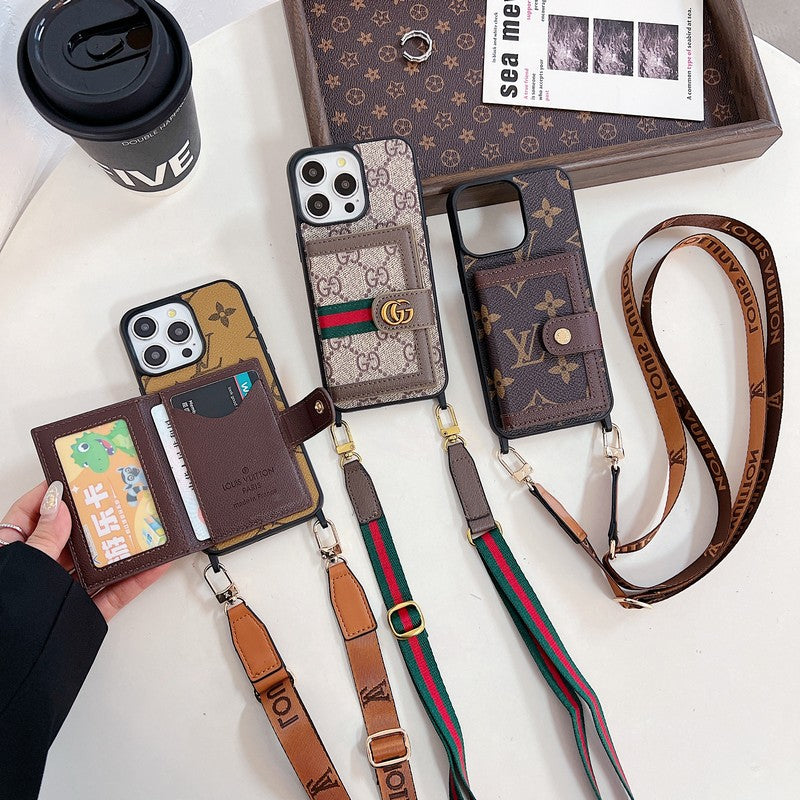 Card Bag Crossbody iPhone Case