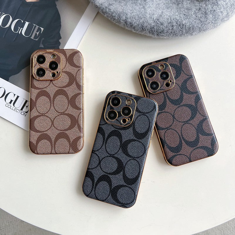 Coa Leather iPhone Case