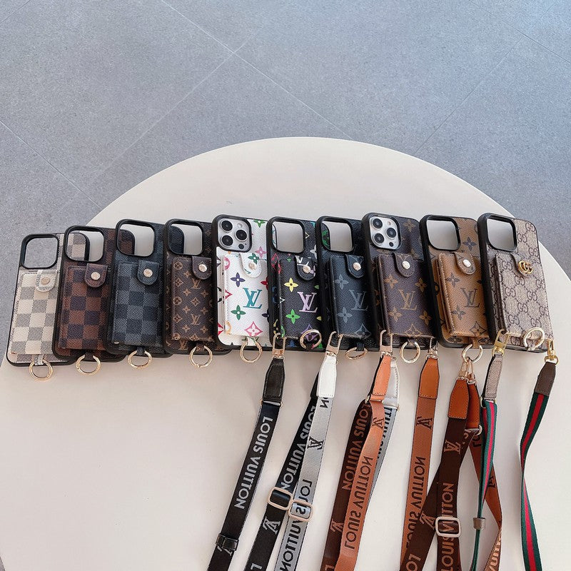 Lou Card Bag Classic Chain iPhone Case