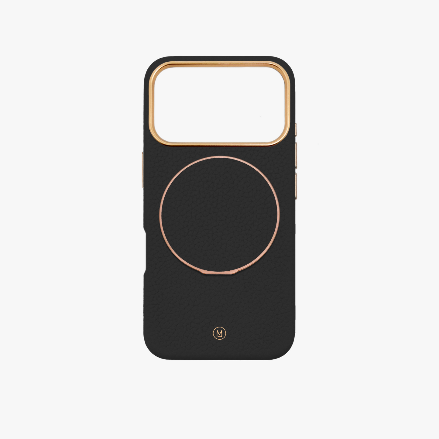 iPhone 17 Pro MagSafe Leather Case with Grippit Grip Stand