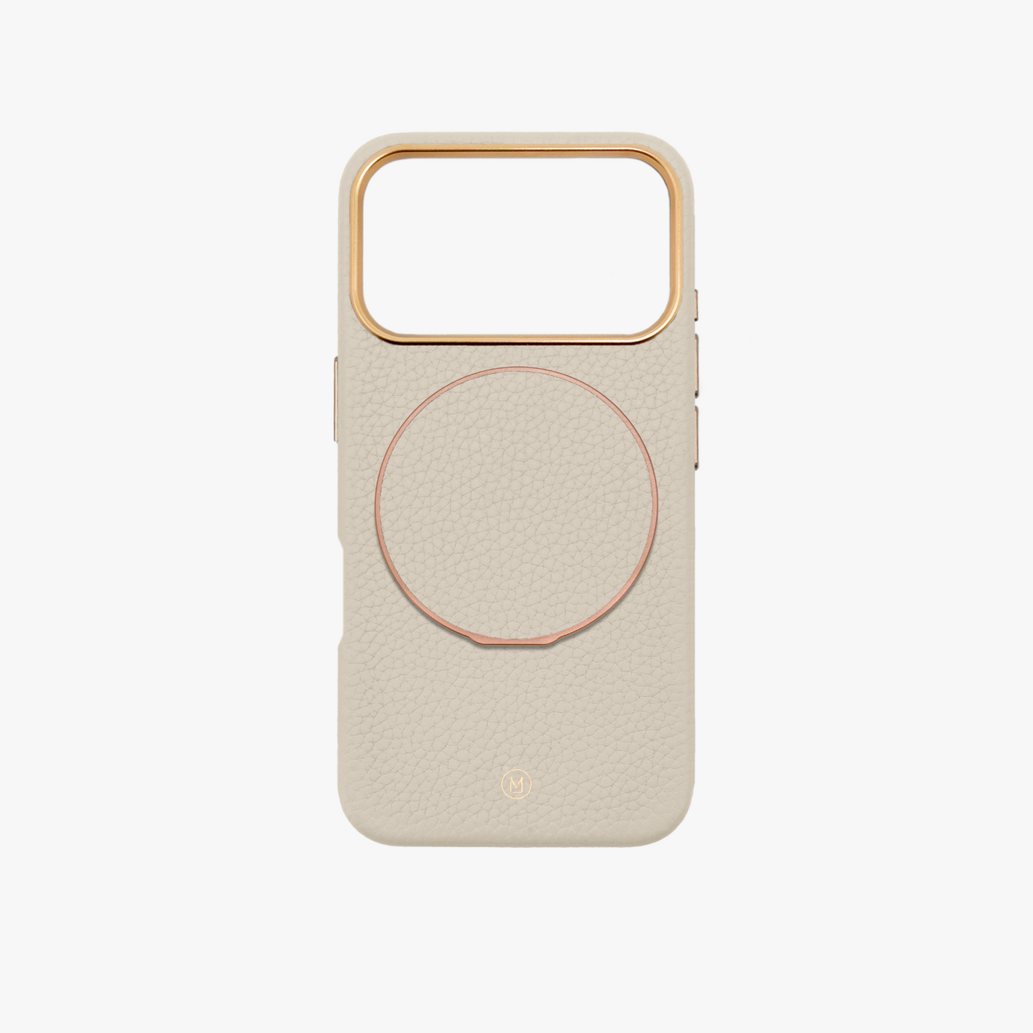 iPhone 17 Pro MagSafe Leather Case with Grippit Grip Stand