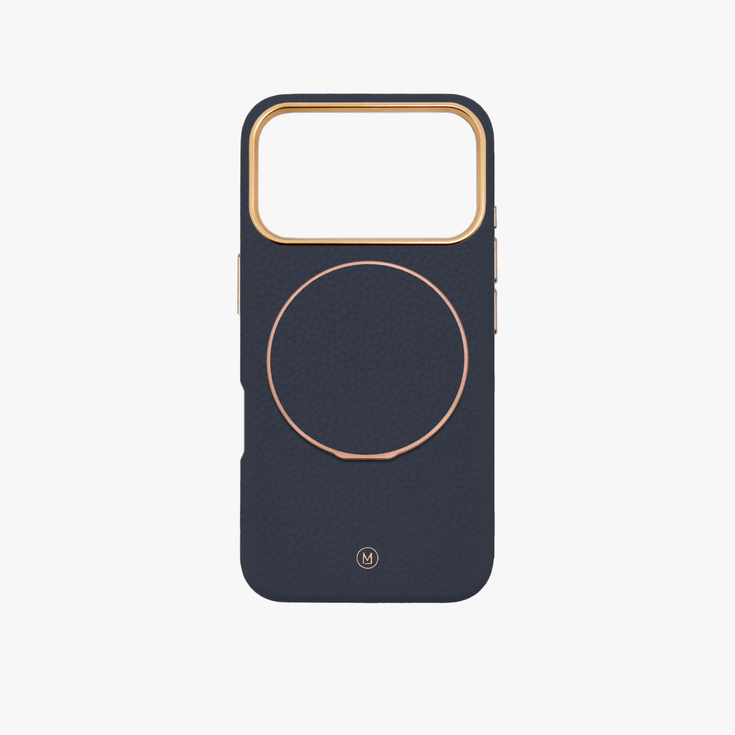 iPhone 17 Pro MagSafe Leather Case with Grippit Grip Stand