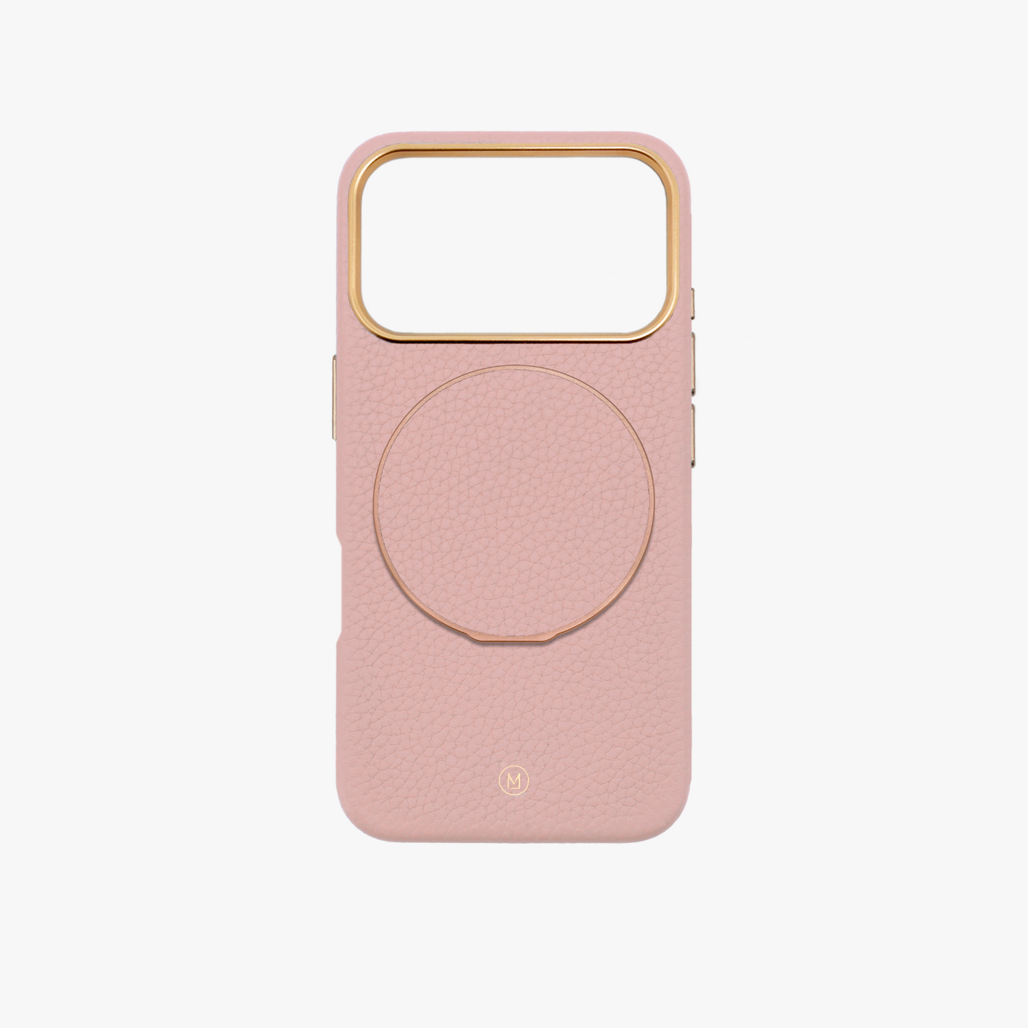 iPhone 17 Pro MagSafe Leather Case with Grippit Grip Stand