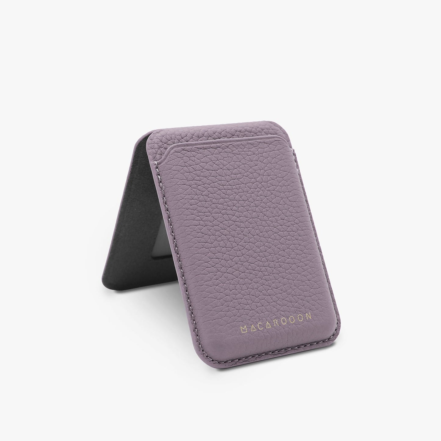 iPhone 17 Pro HD Clear Case + Leather MagSafe Wallet with Stand