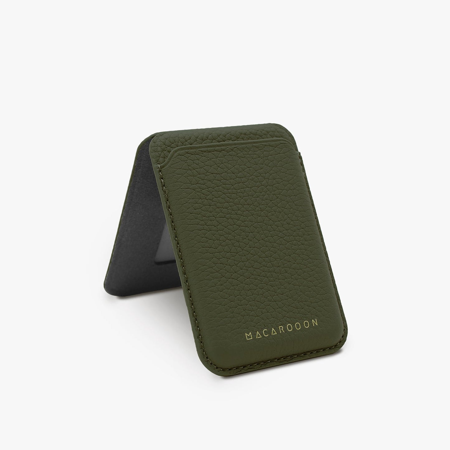 iPhone 17 Pro HD Clear Case + Leather MagSafe Wallet with Stand