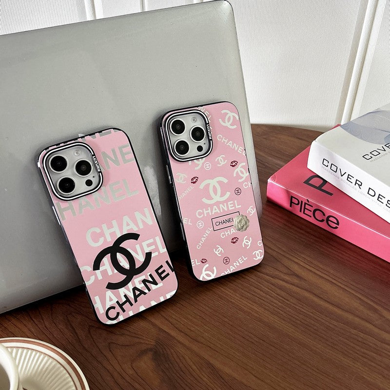 CC Pink & Black iPhone Case