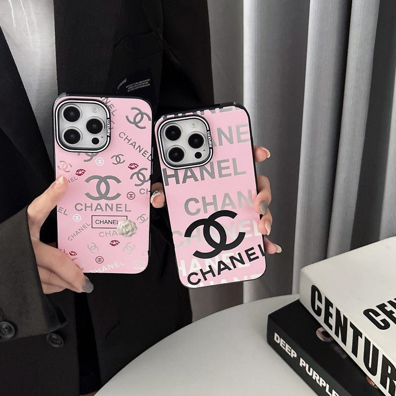CC Pink & Black iPhone Case