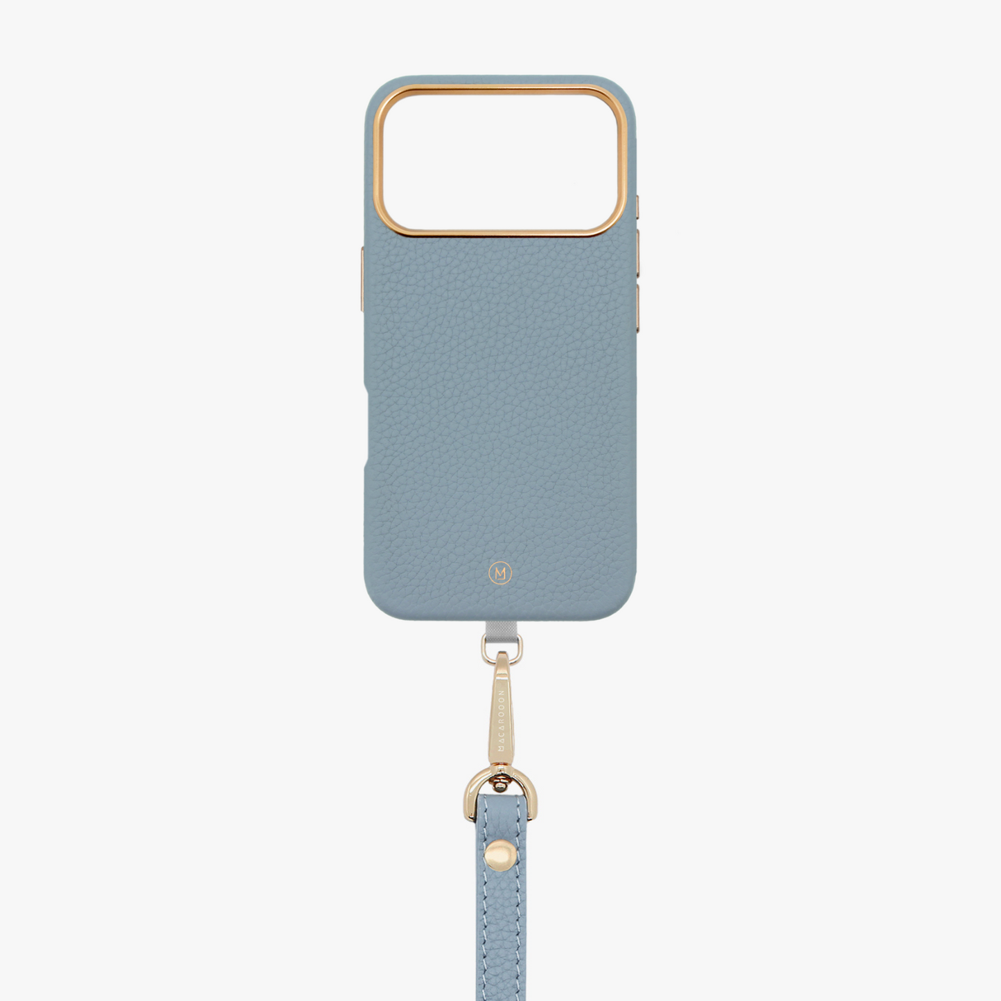 iPhone 17 Pro Leather MagSafe Case with Wrist Leather Strap