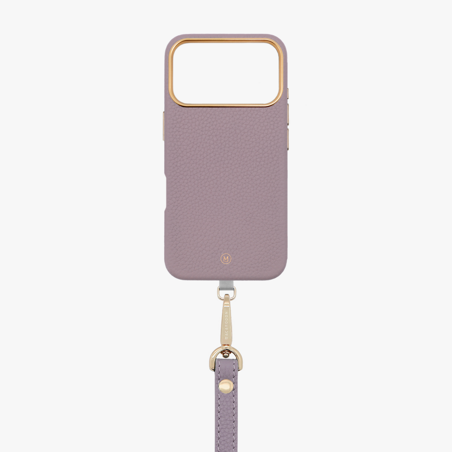 iPhone 17 Pro Leather MagSafe Case with Wrist Leather Strap