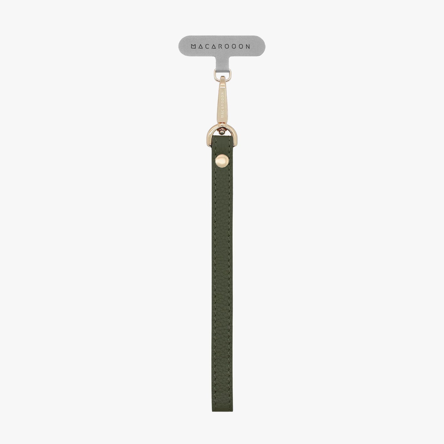 iPhone 17 Pro Clear Case with Wrist Leather Strap