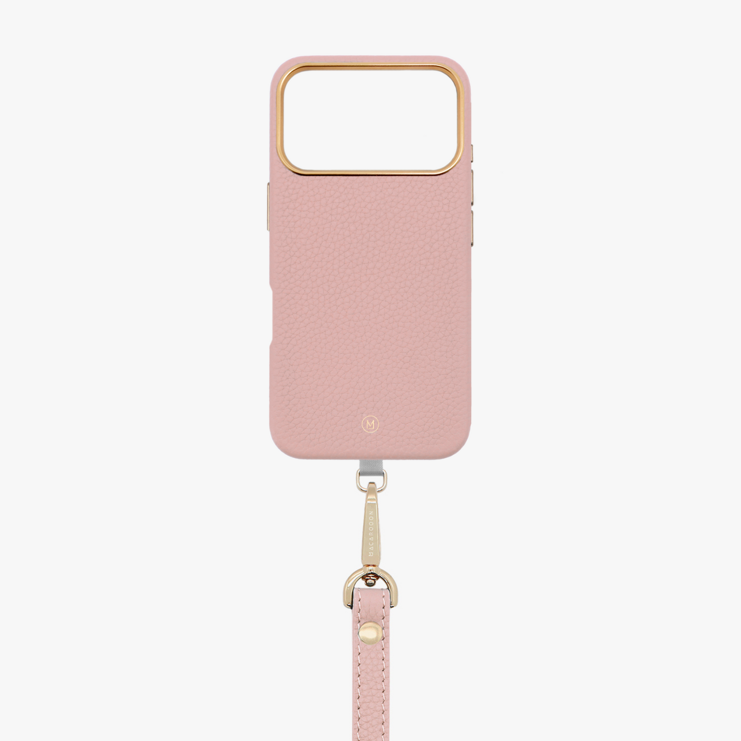 iPhone 17 Pro Leather MagSafe Case with Wrist Leather Strap