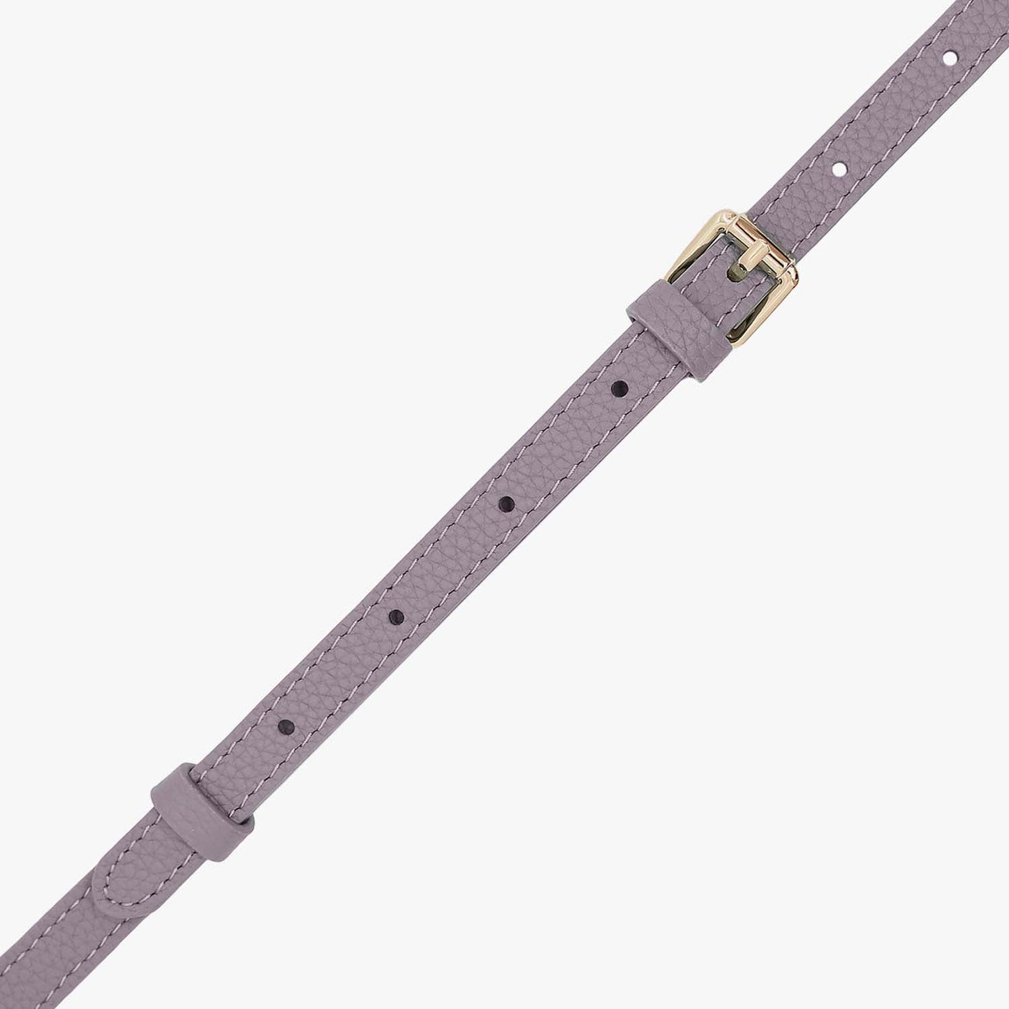 iPhone 17 Pro Clear Case with Crossbody Leather Strap