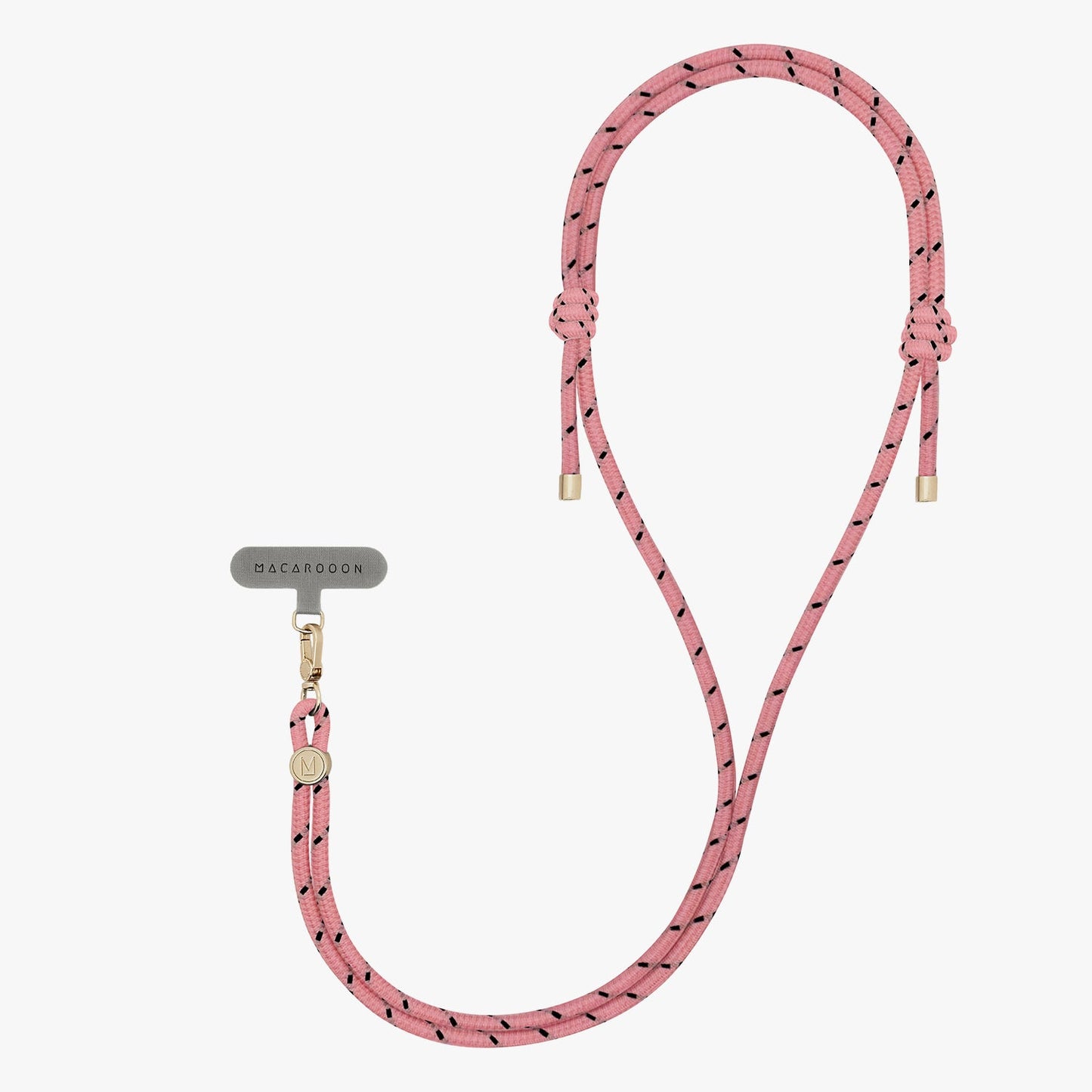 iPhone 17 Pro Clear Case with Crossbody Rope Strap