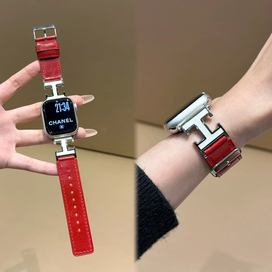 D-H Calf Leather Strap