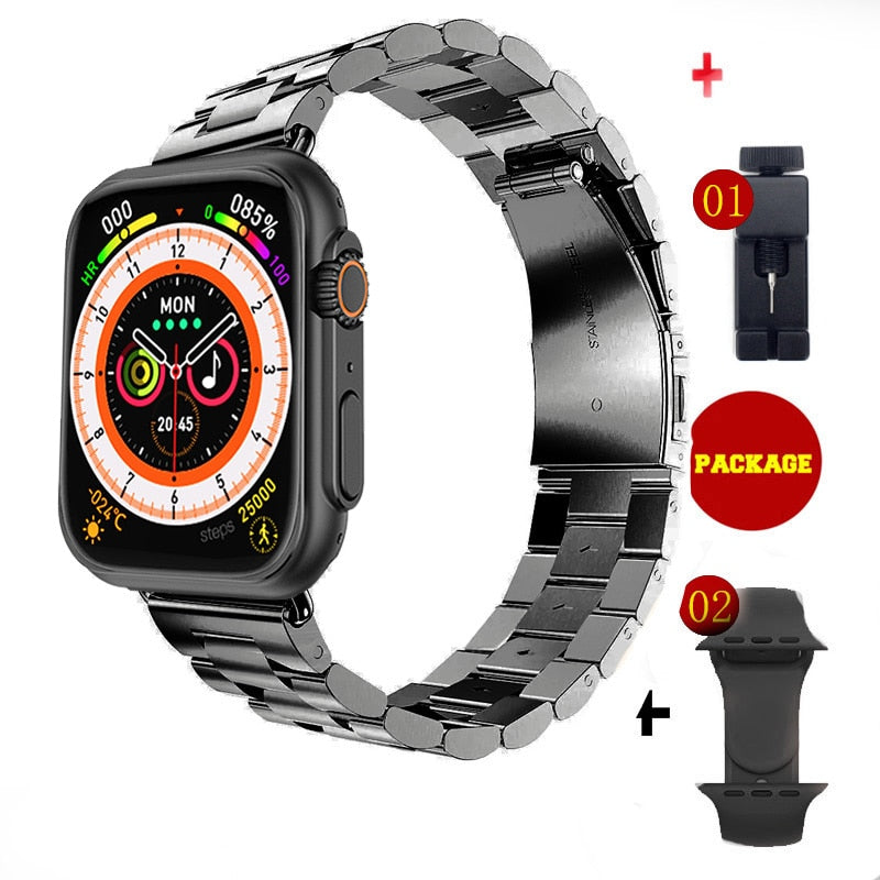 NEW Ultra Watch Men Smart Watch Series 8 NFC Door Access Smartwatch For Android Apple Phone Watch Bands
