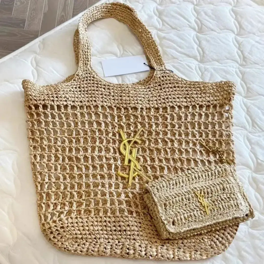 Premium Fashion Woven Crossbody Bag