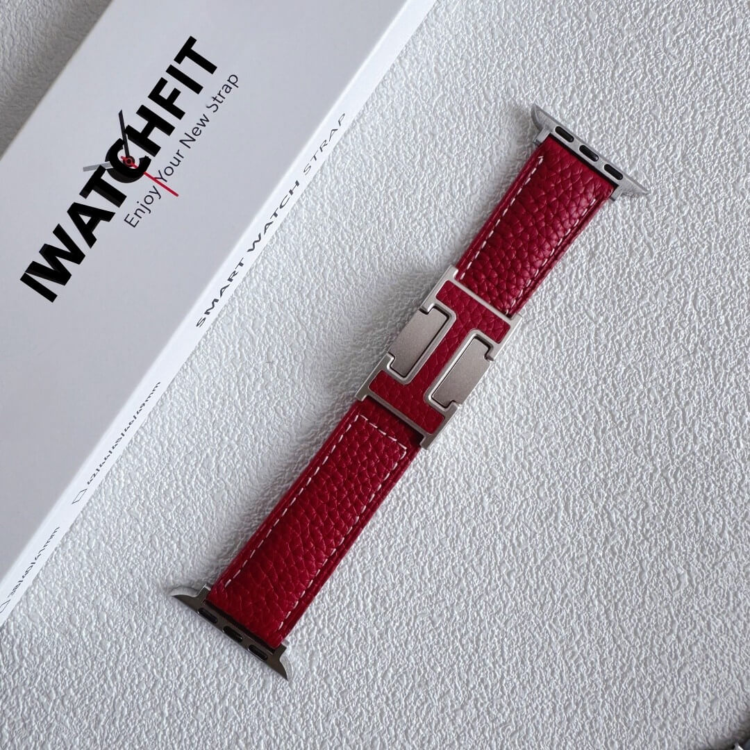 Fashion H Leather Strap